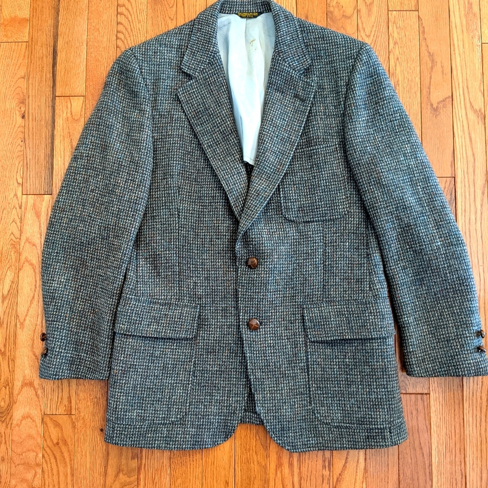 Vintage Harris Tweed Land's End Sport Coat